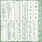 Large Floral Border Stencils – Dragon Vine Leaf Painting Templates for Wood, Canvas, Furniture, Wall Art & Crafts (Edge14)